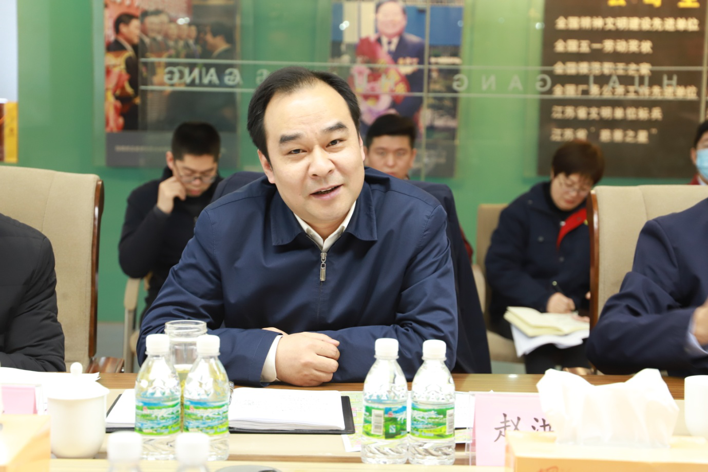 市長(zhǎng)陳之常來(lái)淮鋼召開淮鋼特鋼“十四五” 規(guī)劃調(diào)研座談會(huì)